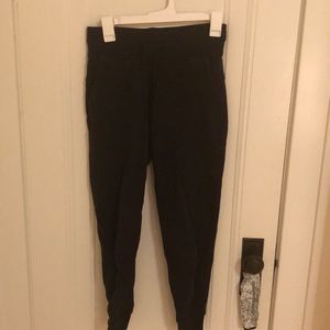 Black lululemon joggers